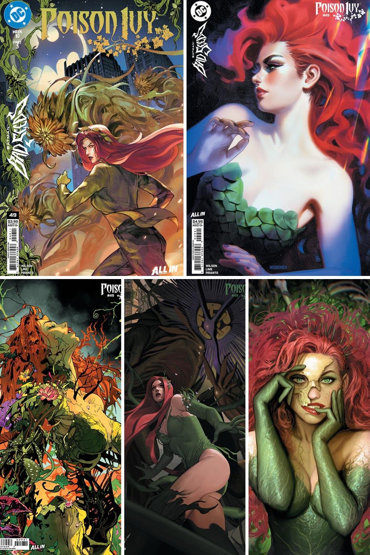 Poison Ivy #49 cover collage