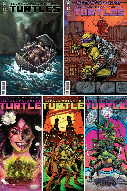 Teenage Mutant Ninja Turtles (2024) #24 cover collage