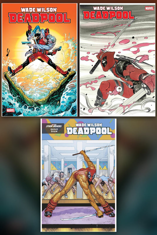 WADE WILSON: DEADPOOL #10 cover collage