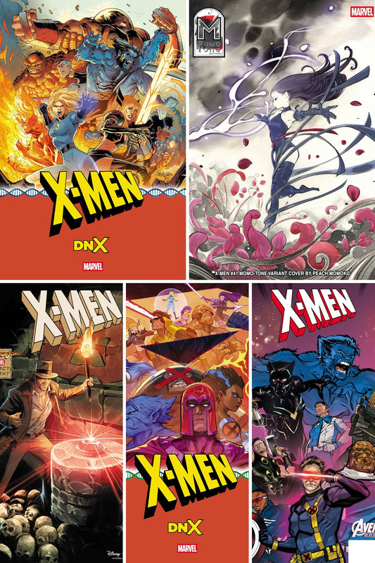 X-MEN #41 cover collage