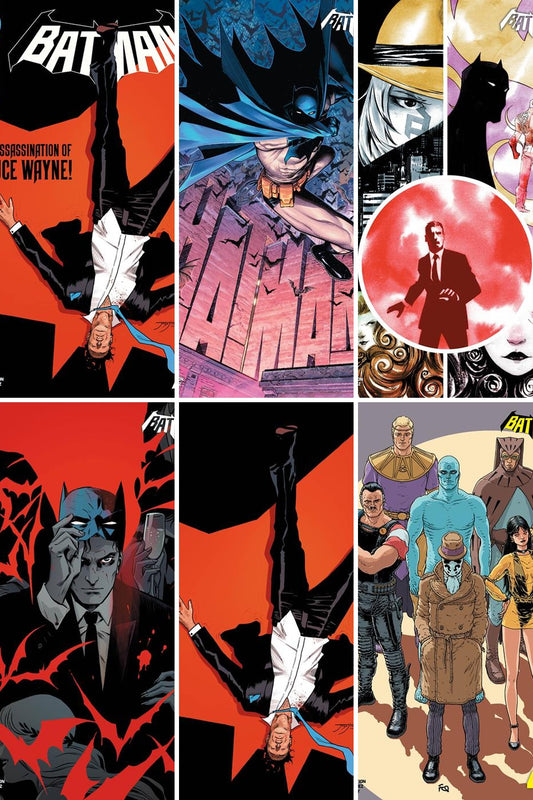Batman #15 cover collage