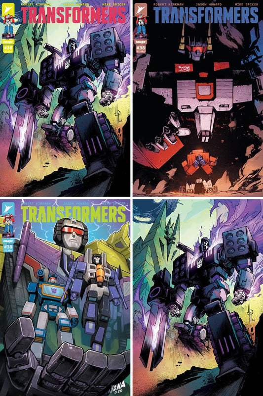 Transformers #38 cover collage