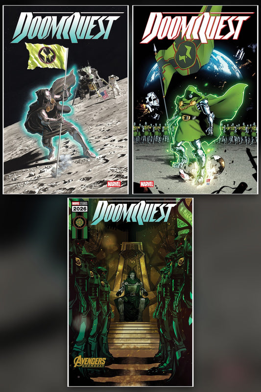 DOOMQUEST #6 cover collage