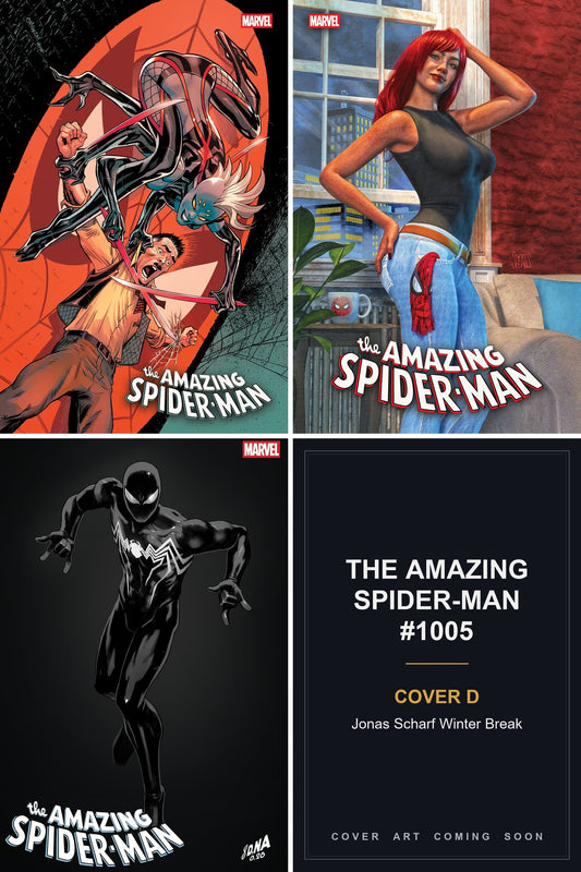 The Amazing Spider-Man #1005 cover collage - Cover D art coming soon