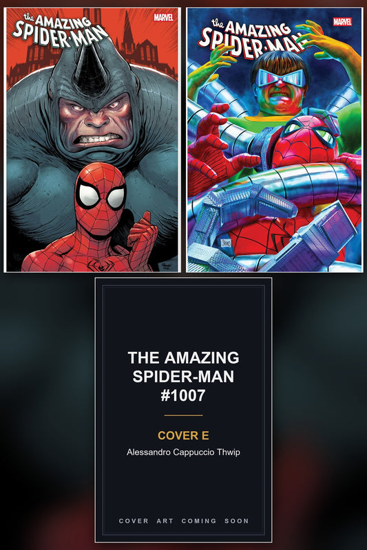 The Amazing Spider-Man #1007 cover collage - Cover E art coming soon