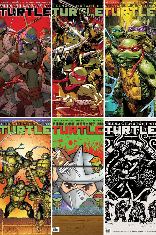 Teenage Mutant Ninja Turtles (2024) #25 cover collage