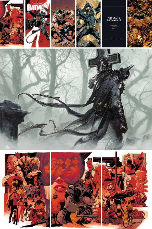 Absolute Batman #25 all covers bundle collage
