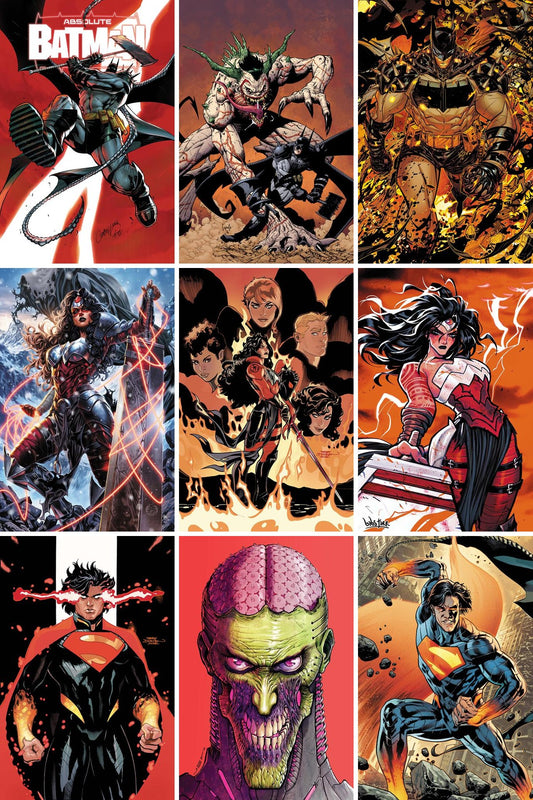 Absolute Universe #25 complete 30-cover bundle collage