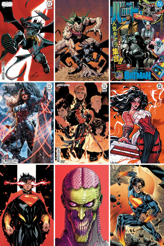 Absolute Universe #25 complete 31-cover bundle collage