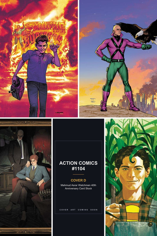 Action Comics #1104 cover collage - Cover D art coming soon