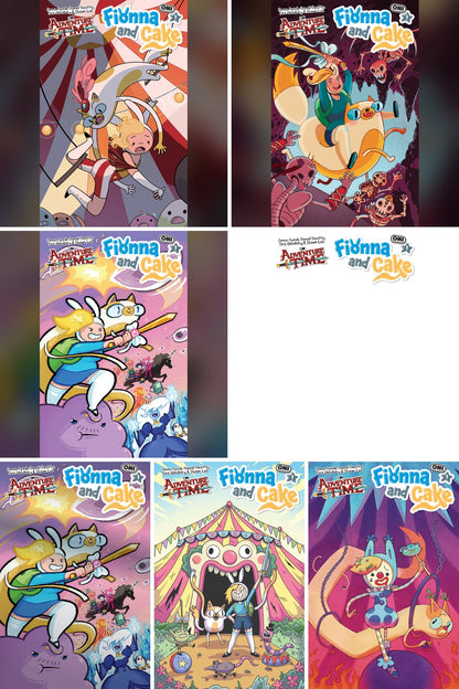 Adventure Time: Fionna & Cake #1 cover collage