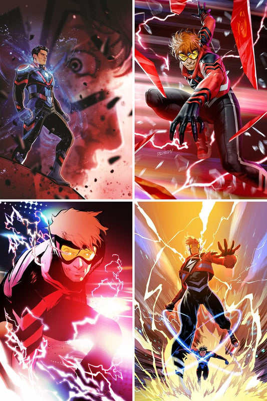 Absolute Flash #20 cover collage