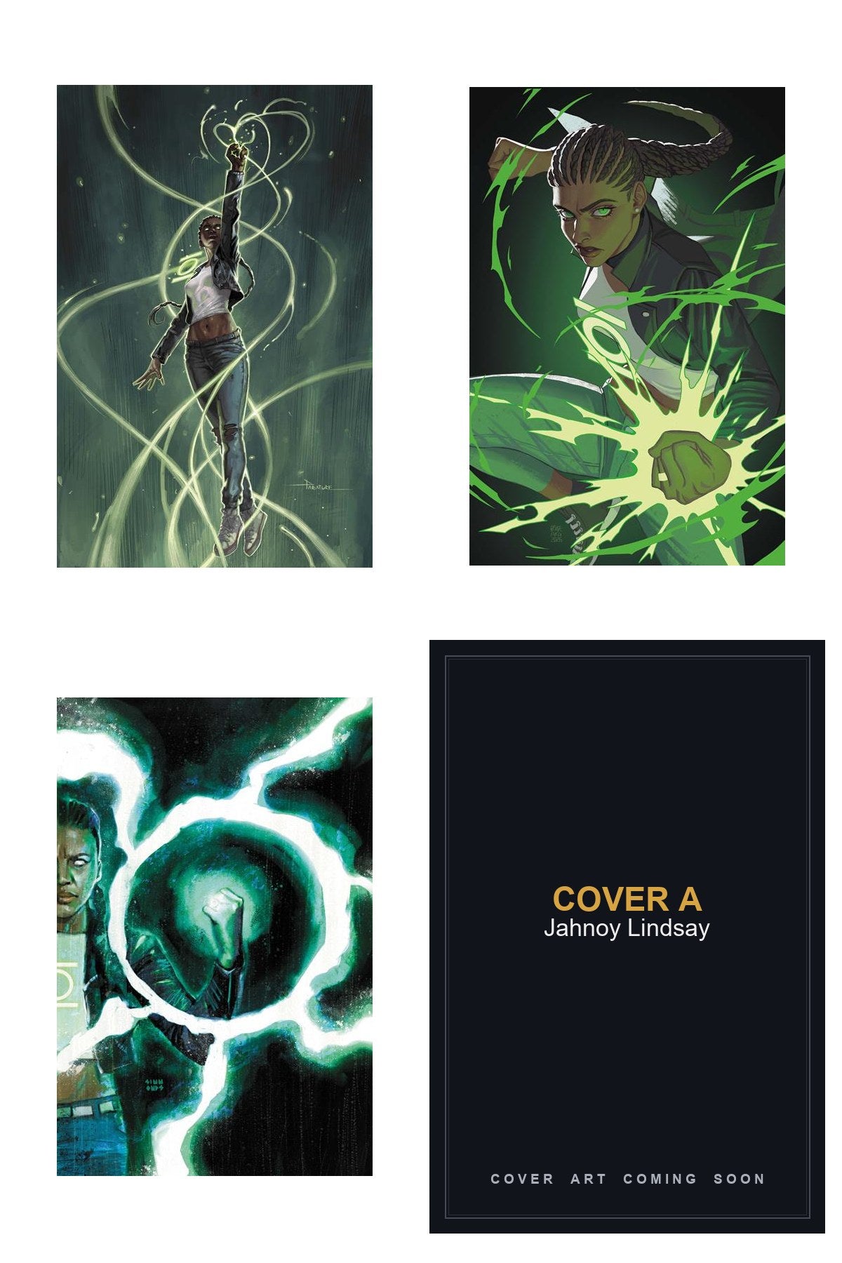 Absolute Green Lantern #20 cover collage — Cover A art coming soon