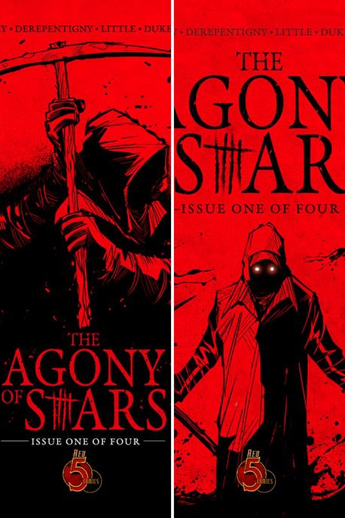 The Agony of Stars #1 (Of 4) cover collage