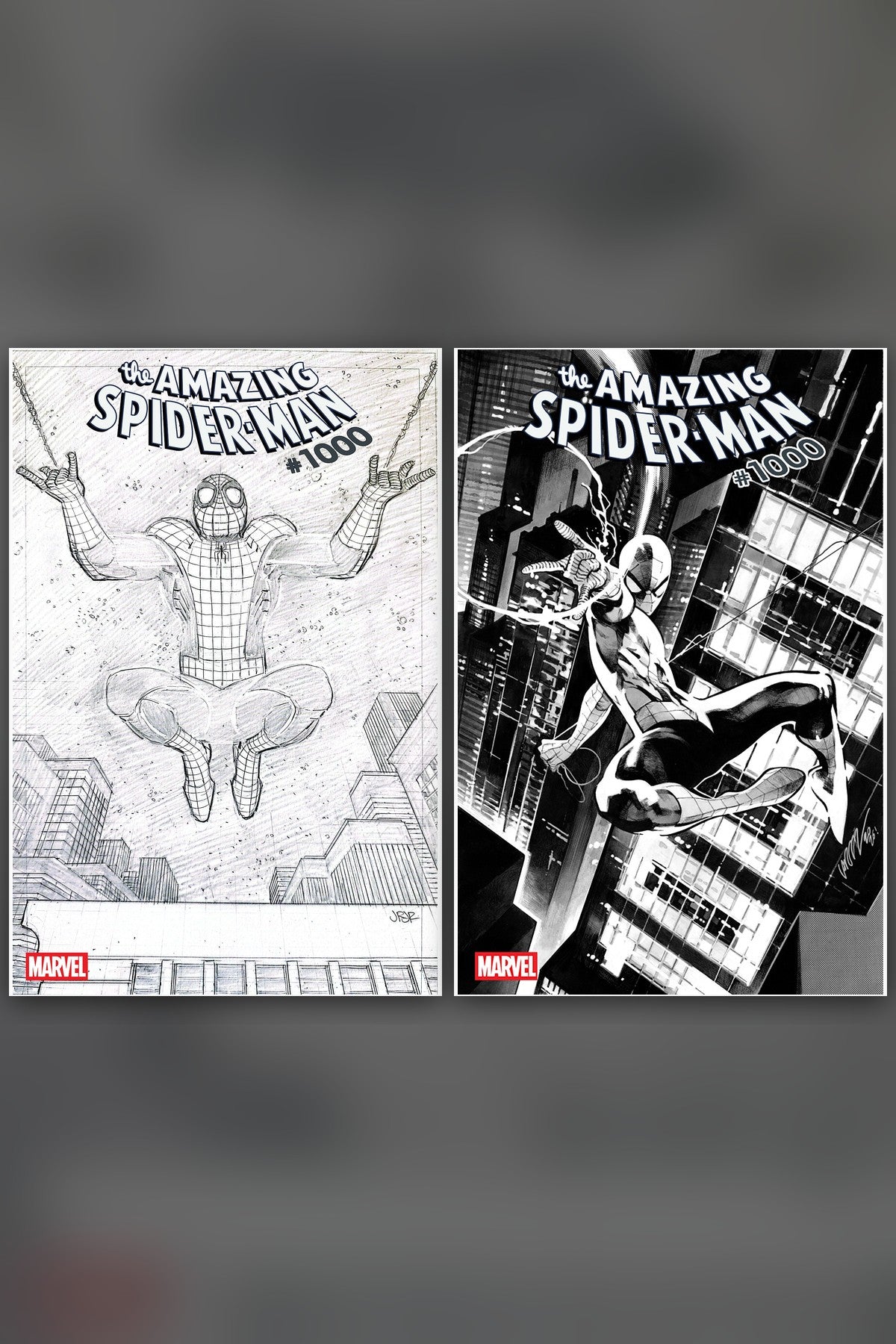 Amazing Spider-Man #1000 2nd Printing cover collage