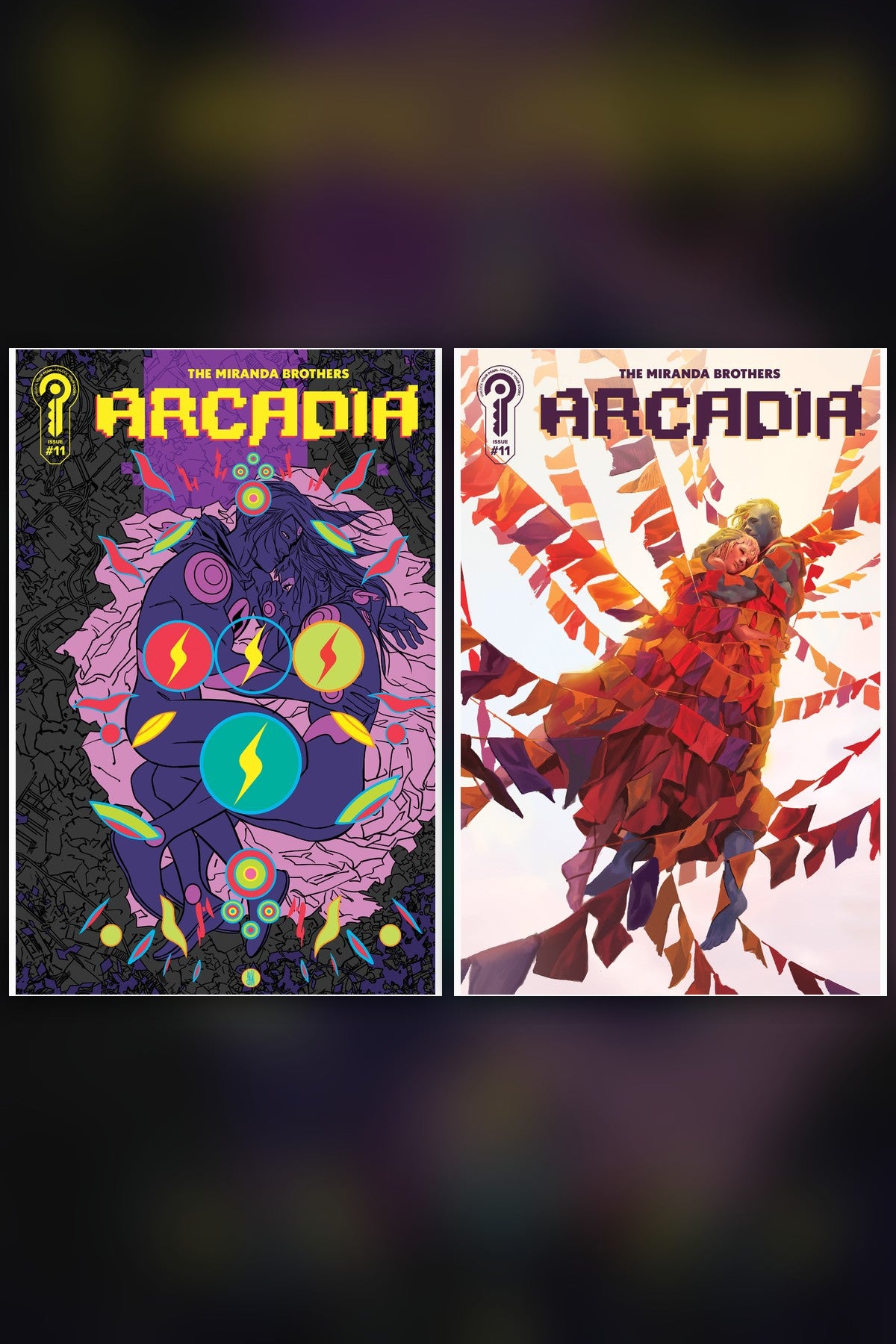 Arcadia #11 cover collage