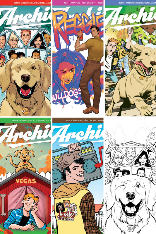 Archie #3 cover collage