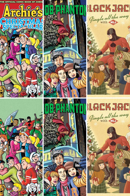 Archie's Christmas Spectacular #1 cover collage