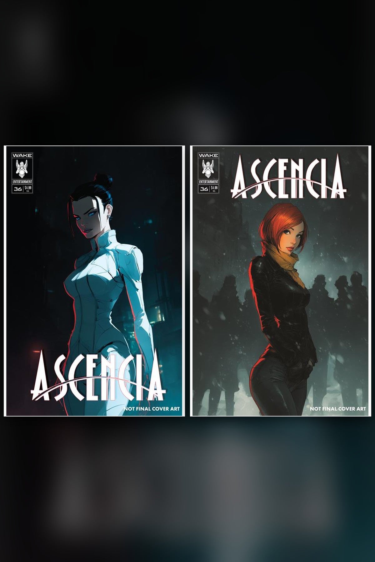 Ascencia #36 cover collage
