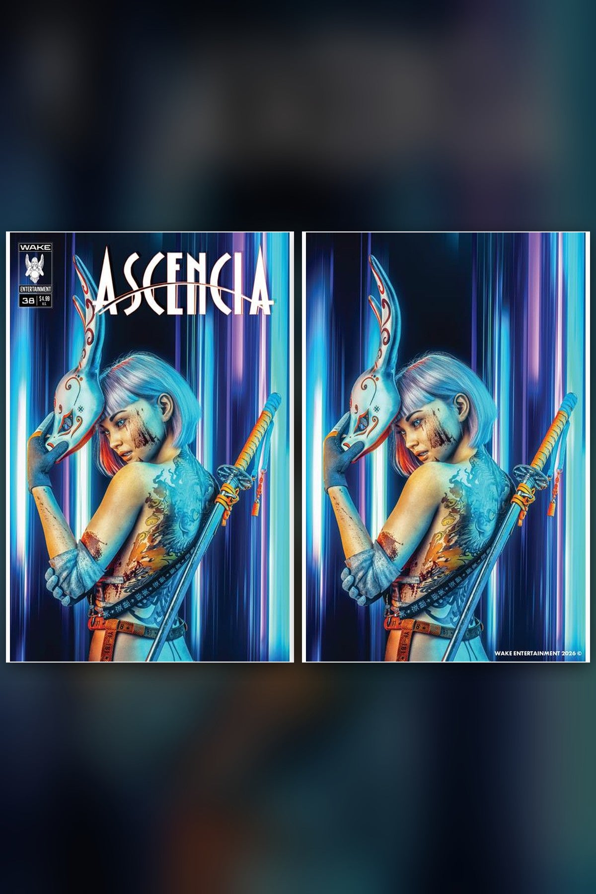Ascencia #38 cover collage