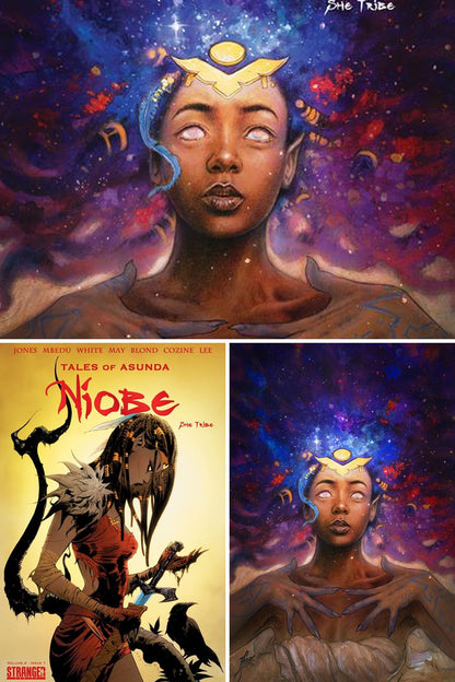 Tales of Asunda: Niobe She Tribe Vol. 2 #1 (Of 4) cover collage