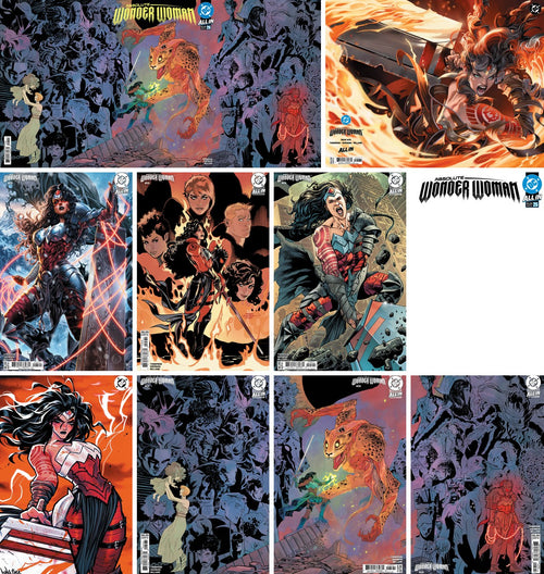 Absolute Wonder Woman #25 All 10 Covers Bundle 25% Off (A-J)