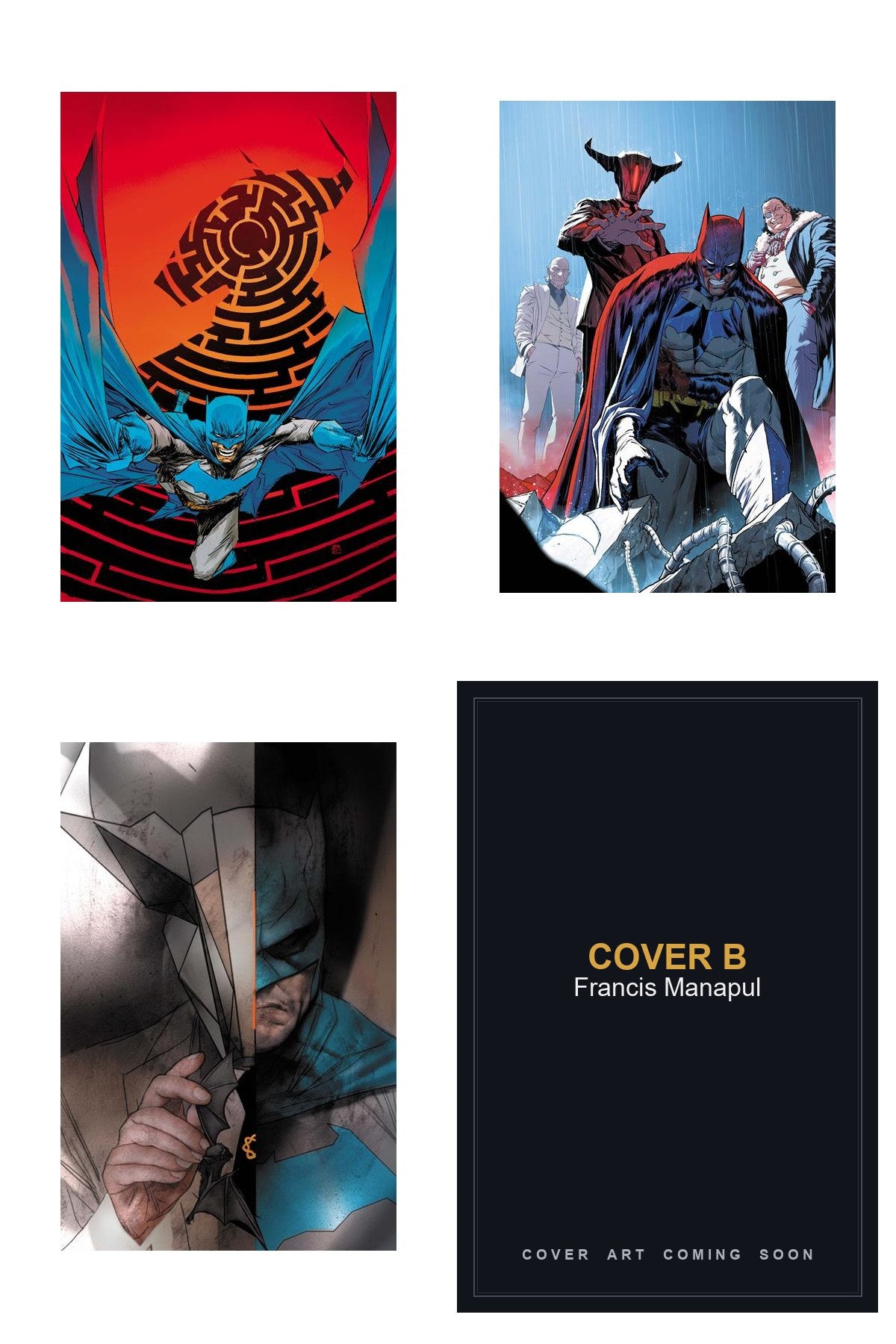 Batman 2026 Annual #1 - All Covers - Cover B art coming soon