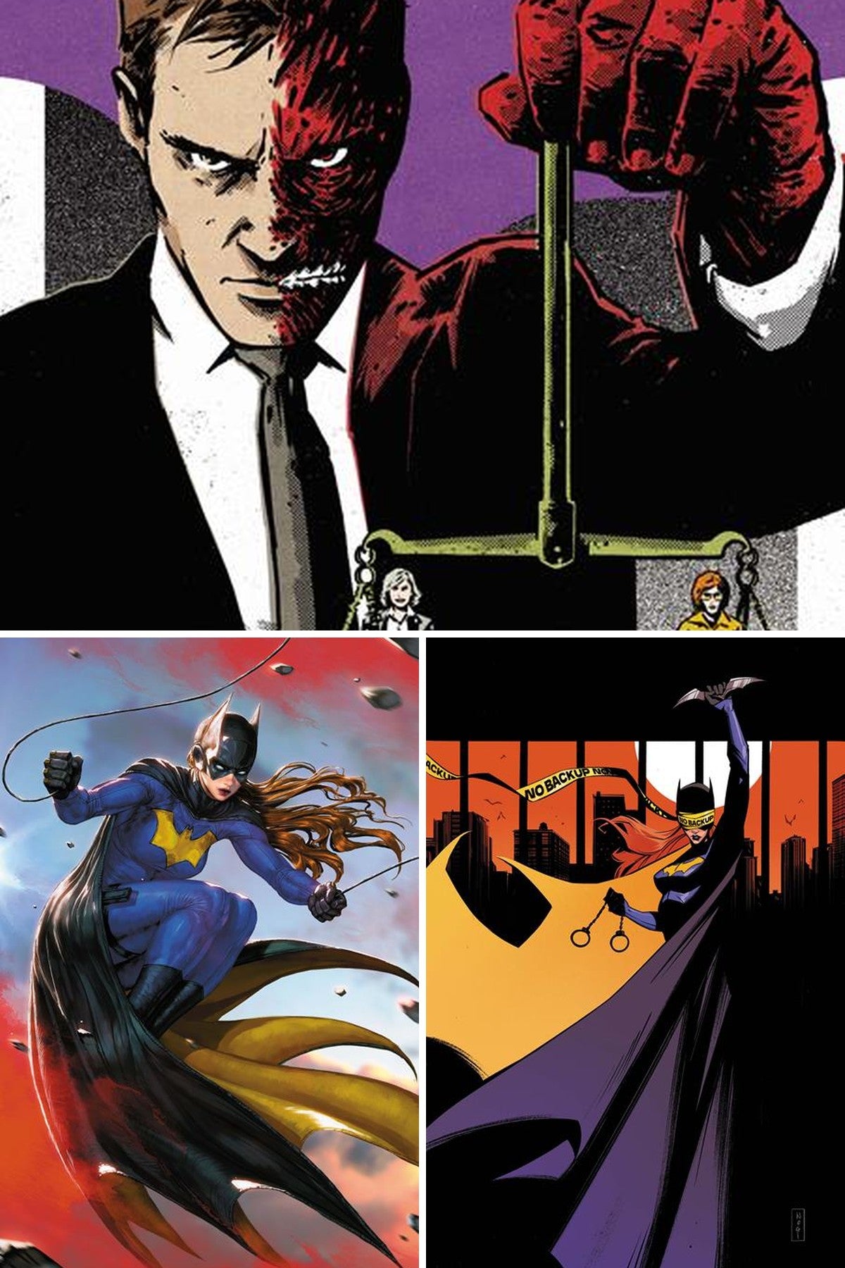 Barbara Gordon Breakout #7 cover collage