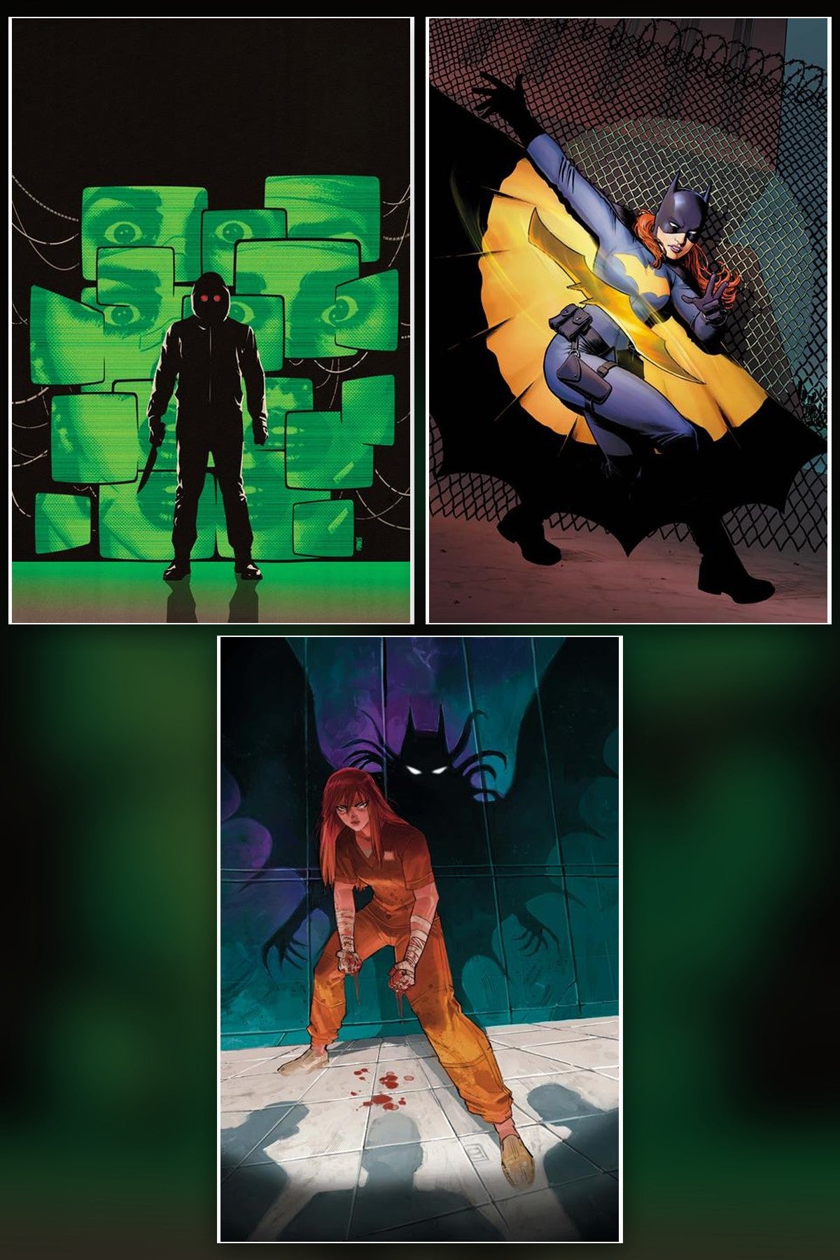 Barbara Gordon Breakout #9 cover collage