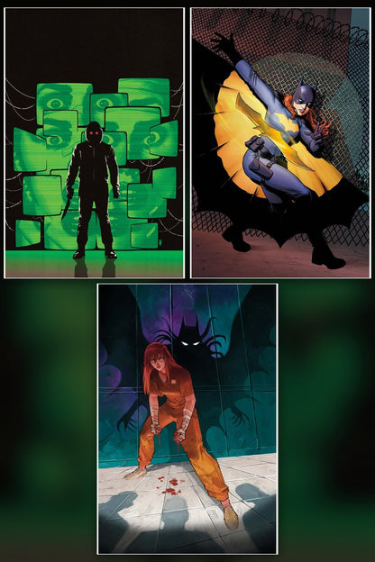 Barbara Gordon Breakout #9 cover collage