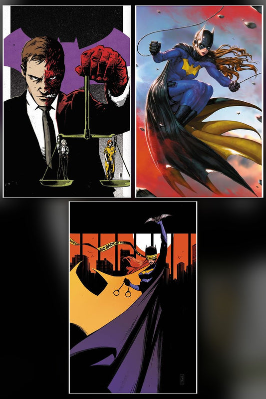 Barbara Gordon Breakout #7 cover collage