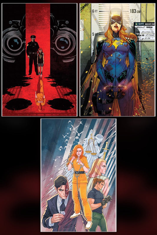 Barbara Gordon Breakout #8 cover collage