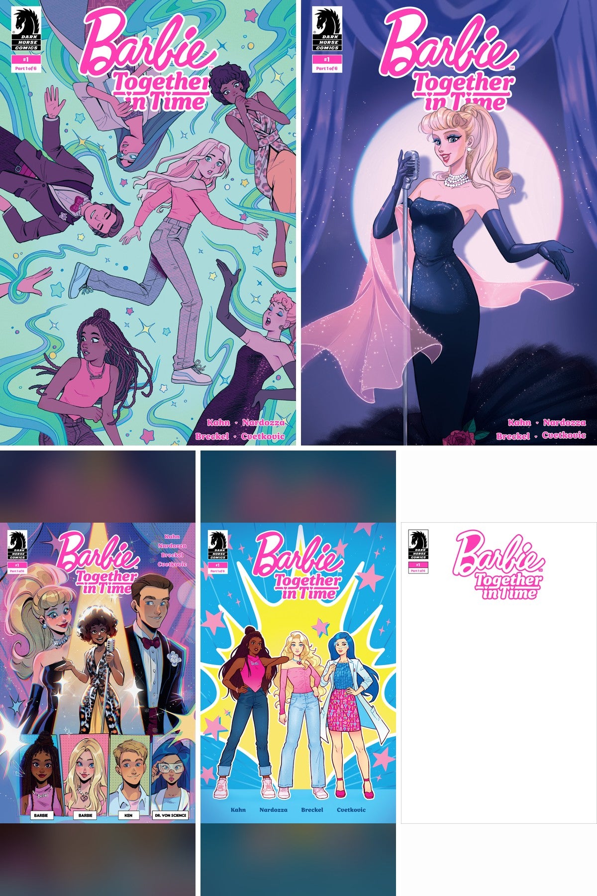 Barbie #1 cover collage