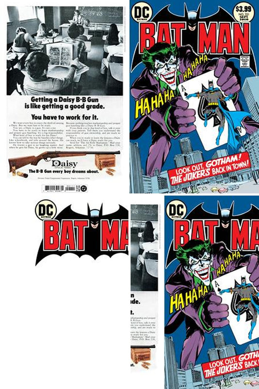 Batman #251 Facsimile Edition cover collage