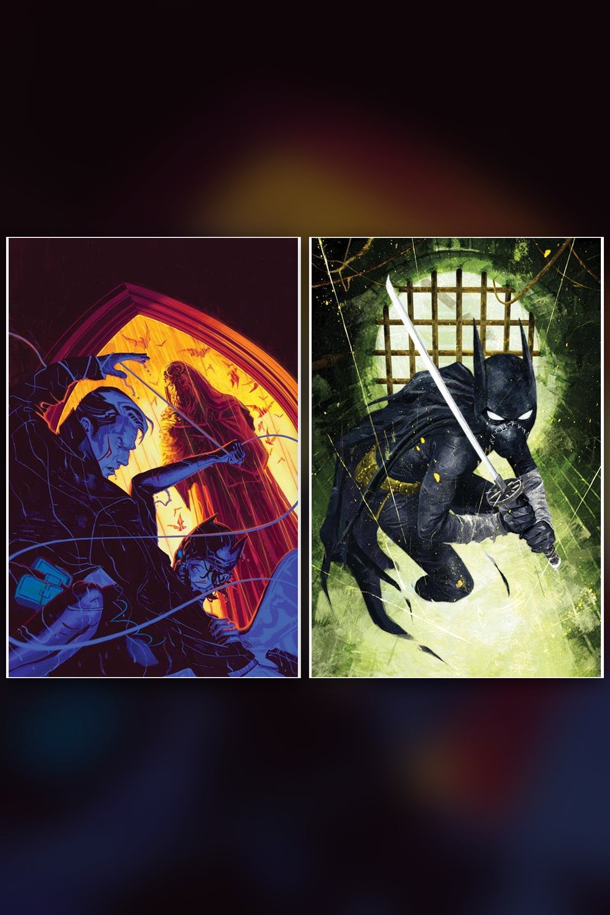 Batgirl #27 cover collage