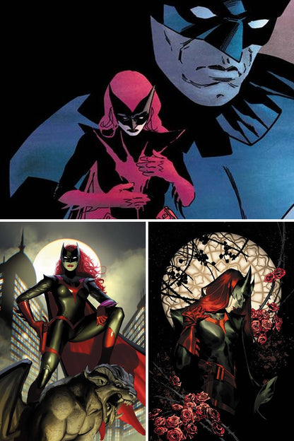 Batwoman #9 cover collage