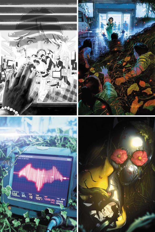 Batman Bad Seeds: Gotham General #2 (Of 2) cover collage