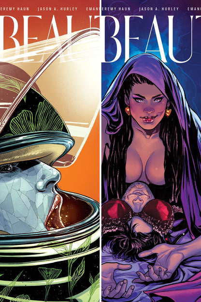 The Beauty (2025) #9 cover collage