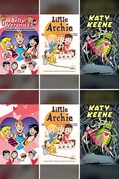 Betty and Veronica's Valentine's Spectacular! #1 cover collage