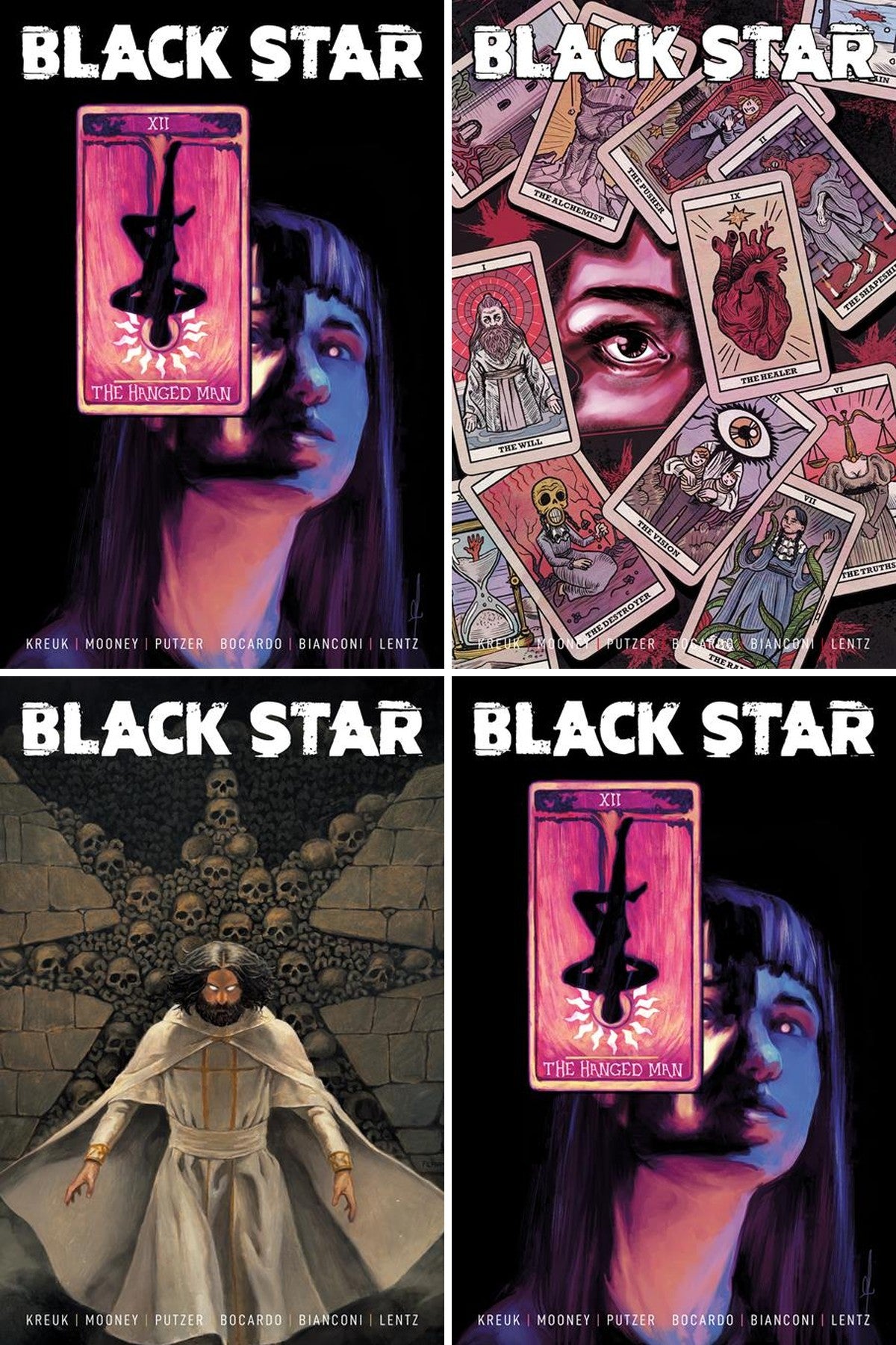 Black Star #4 (Of 5) cover collage