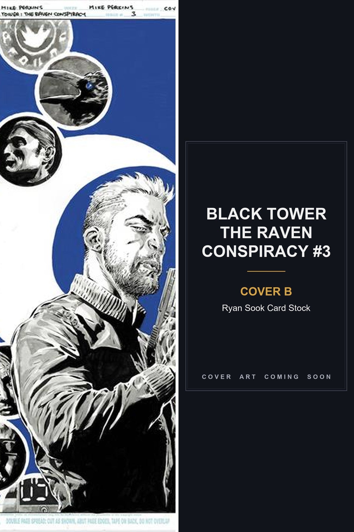 Black Tower The Raven Conspiracy #3 cover collage - Cover B art coming soon