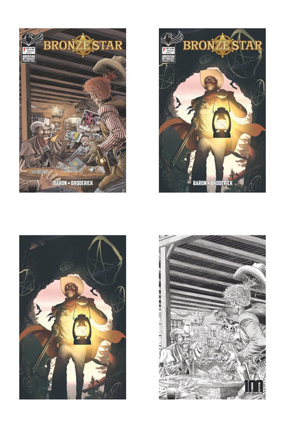 Bronze Star #1 - All Covers Bundle (A-D, 4 Books)