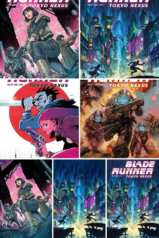 Blade Runner: Tokyo Nexus - Die With Honor #1 - All Covers