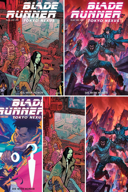 Blade Runner Tokyo Nexus Die With Honor #2 (Of 4) cover collage
