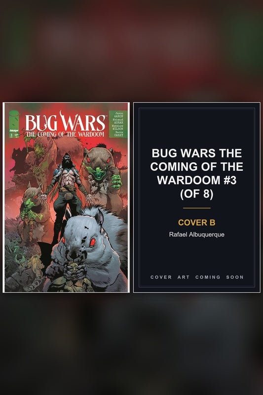 Bug Wars The Coming Of The Wardoom #3 (Of 8) cover collage - Cover B art coming soon