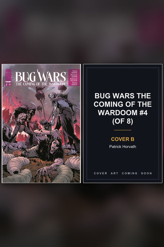 Bug Wars The Coming Of The Wardoom #4 (Of 8) cover collage - Cover B art coming soon