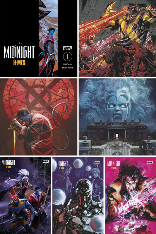 Midnight X-Men #1 Complete 7-Cover Bundle