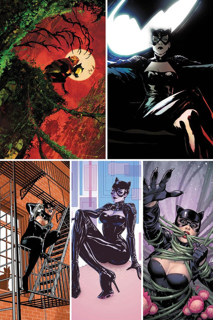 Catwoman #92 cover collage