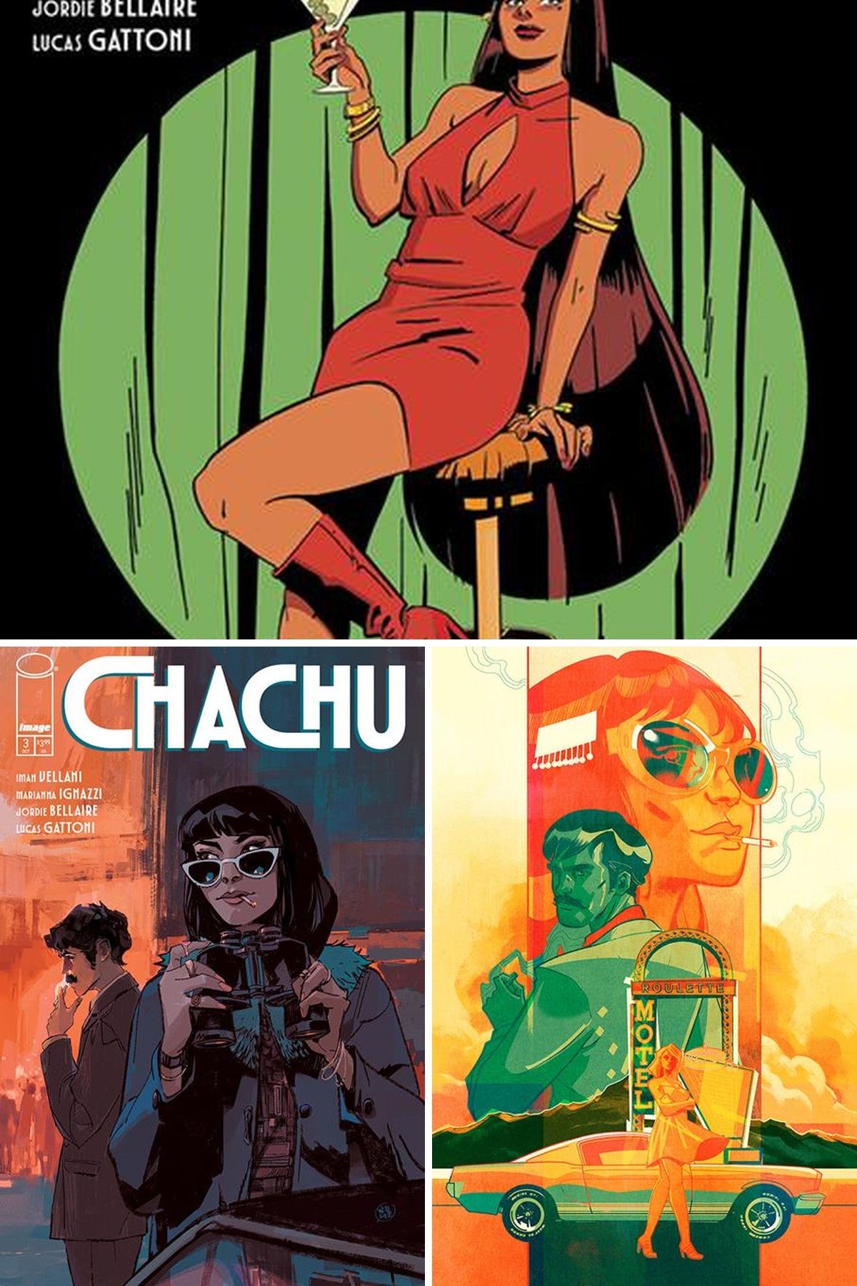 Chachu #3 (Of 5) cover collage