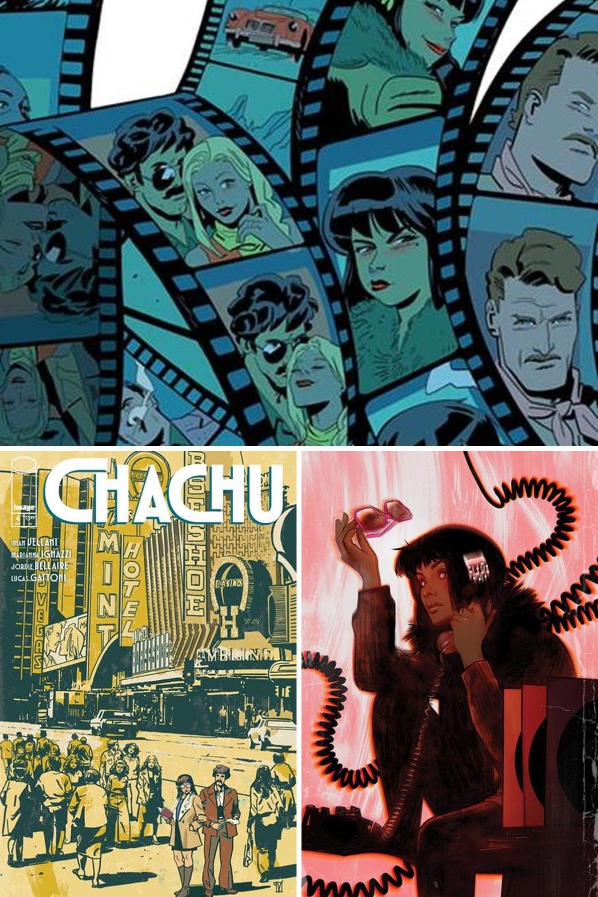 Chachu #4 (Of 5) cover collage